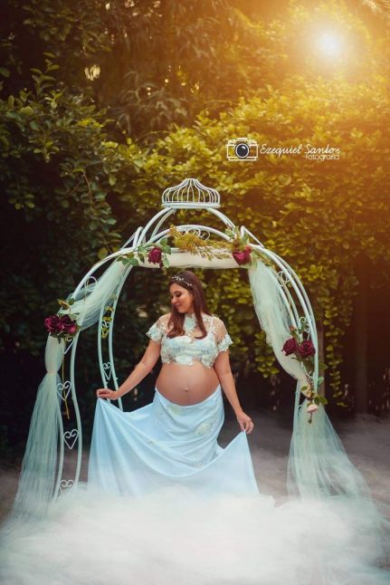 Pergola for Pregnant Photography and Decoration props ArteBrasil