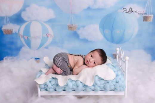 Bed for newborn photography props ArteBrasil