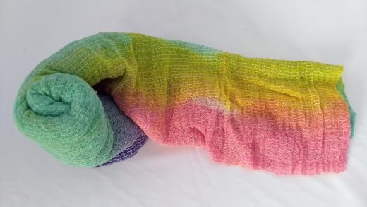 Wrap arco iris algodão newborn fotografia ArteBrasil